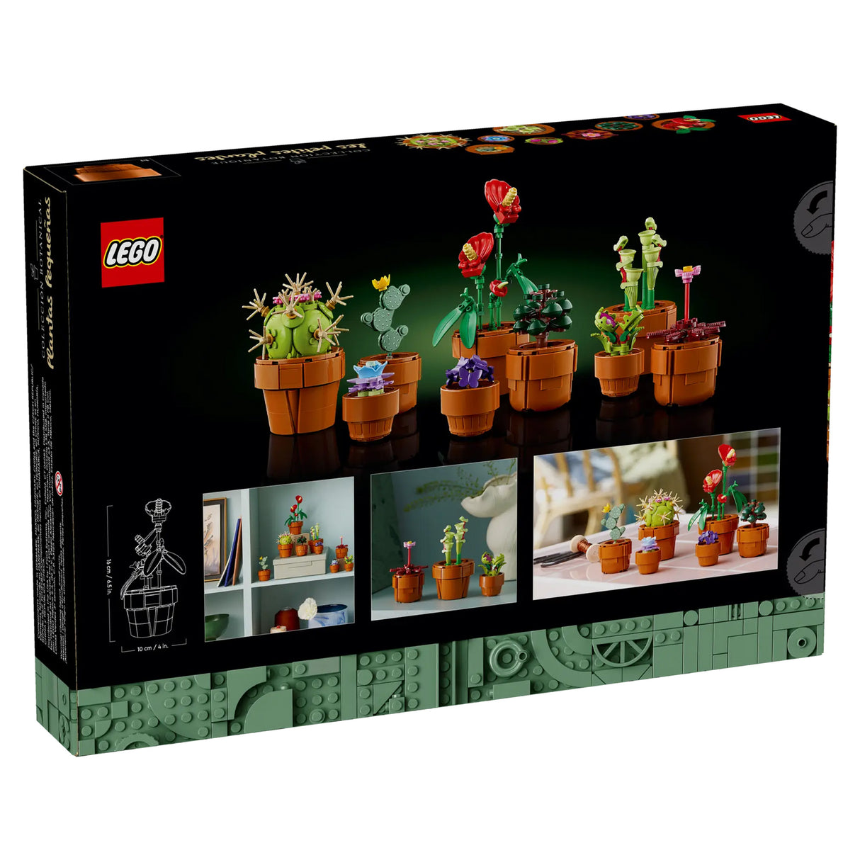 LEGO Botanicals Tiny Plants 10329, (758-pieces)