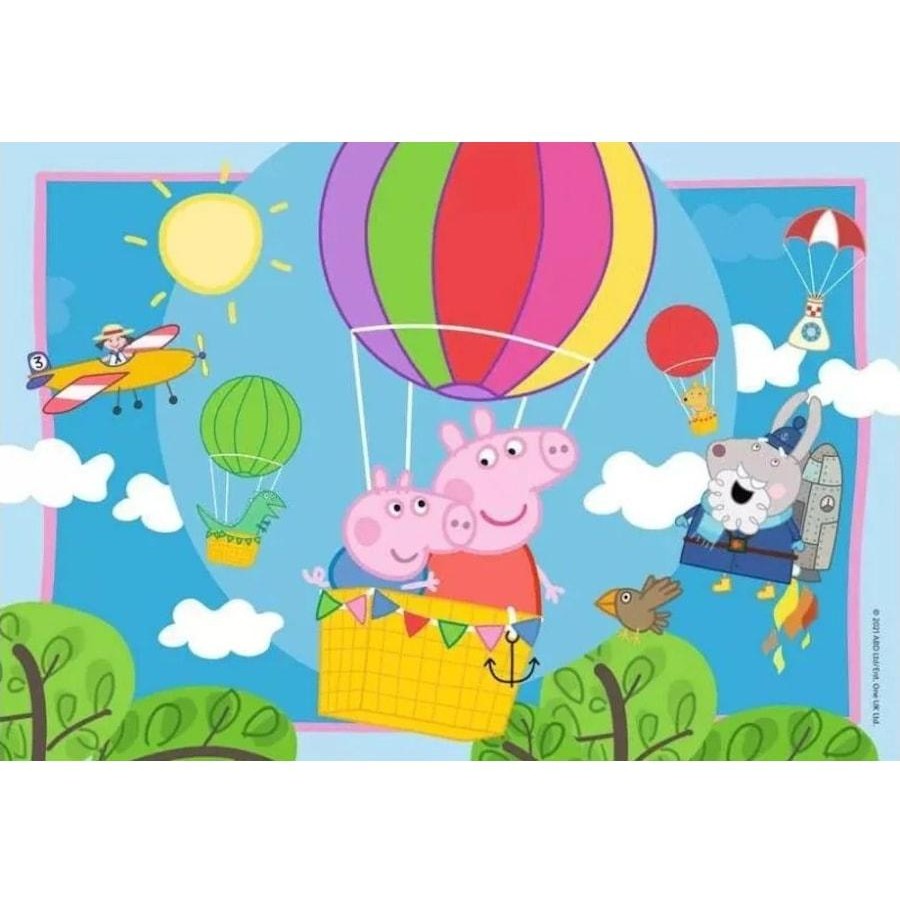 Ravensburger Peppa Pig Peppa's Adventure Jigsaw Puzzle 2x12 Piece