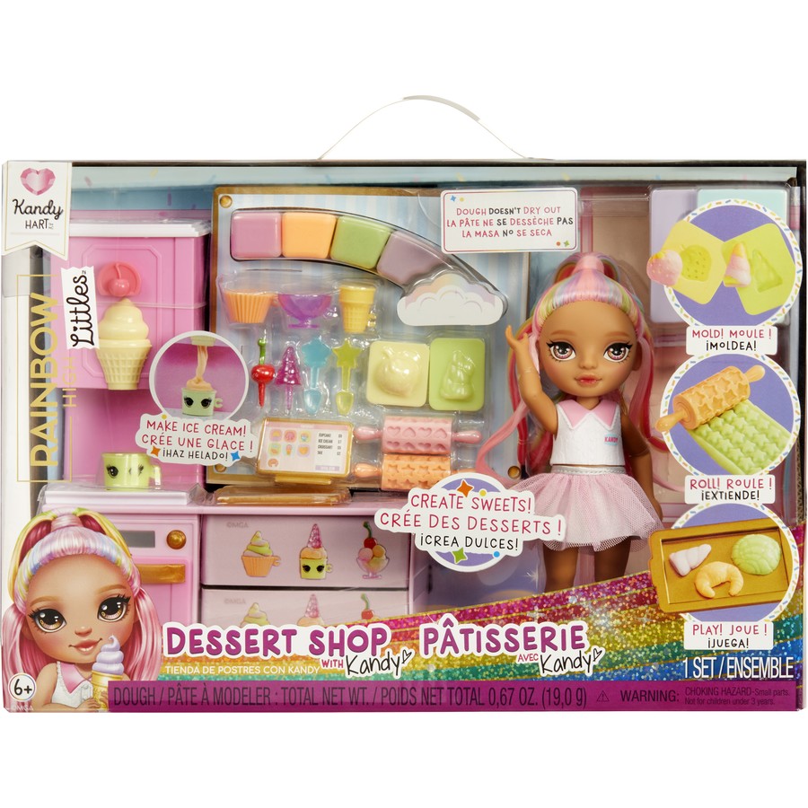 Rainbow High Little Dessert Shop with Kandy Playset