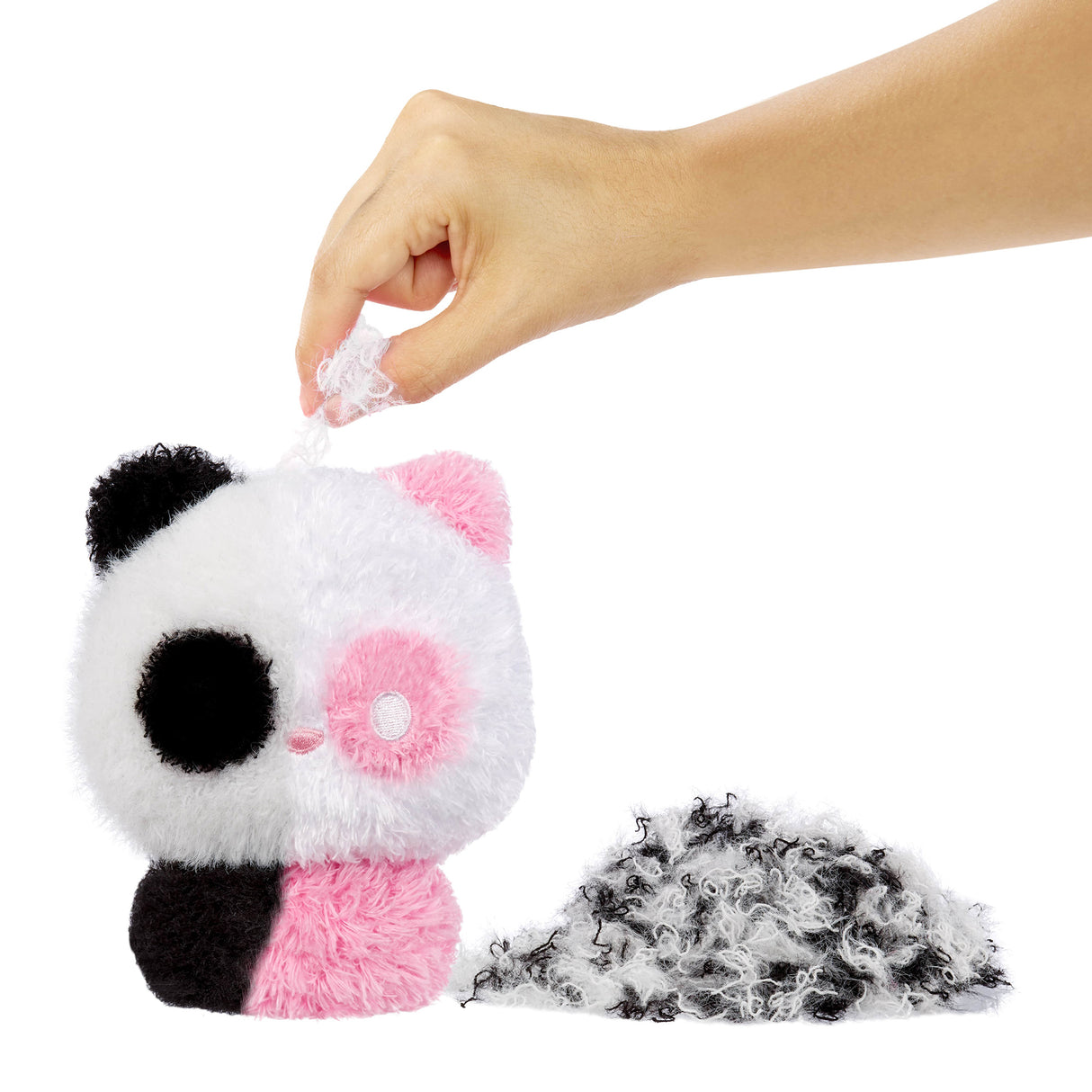 Fluffie Stuffiez Series 1 Large Plush - Panda (Solid)