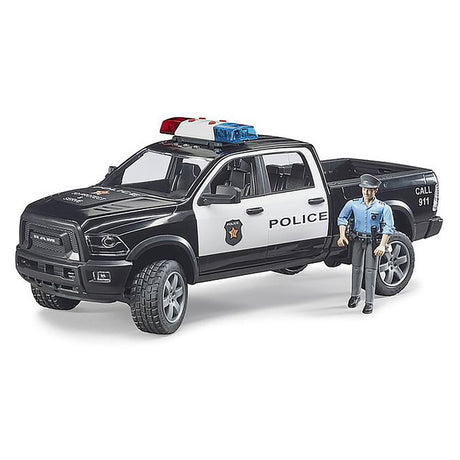 Bruder 1/16 Police Ram 2500 with Policeman Officer