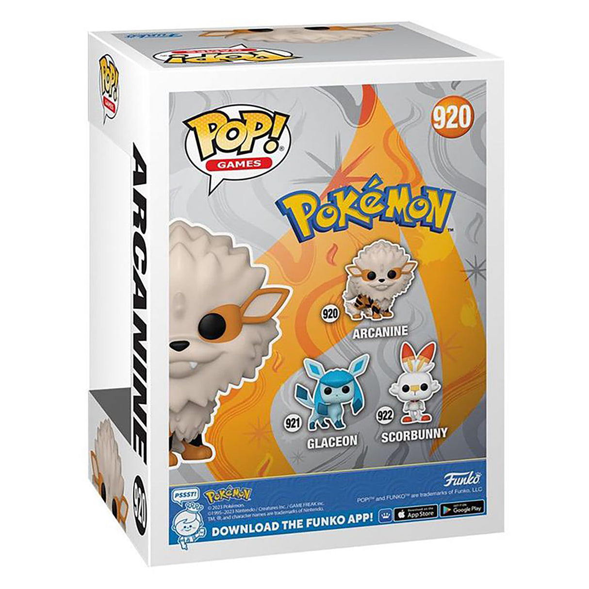 Funko Pokemon Arcanine Pop! Vinyl