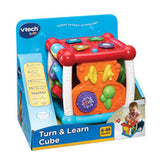 VTech Baby Turn & Learn Cube Fun And Educational Toy For Kids Xmas-Multicolor