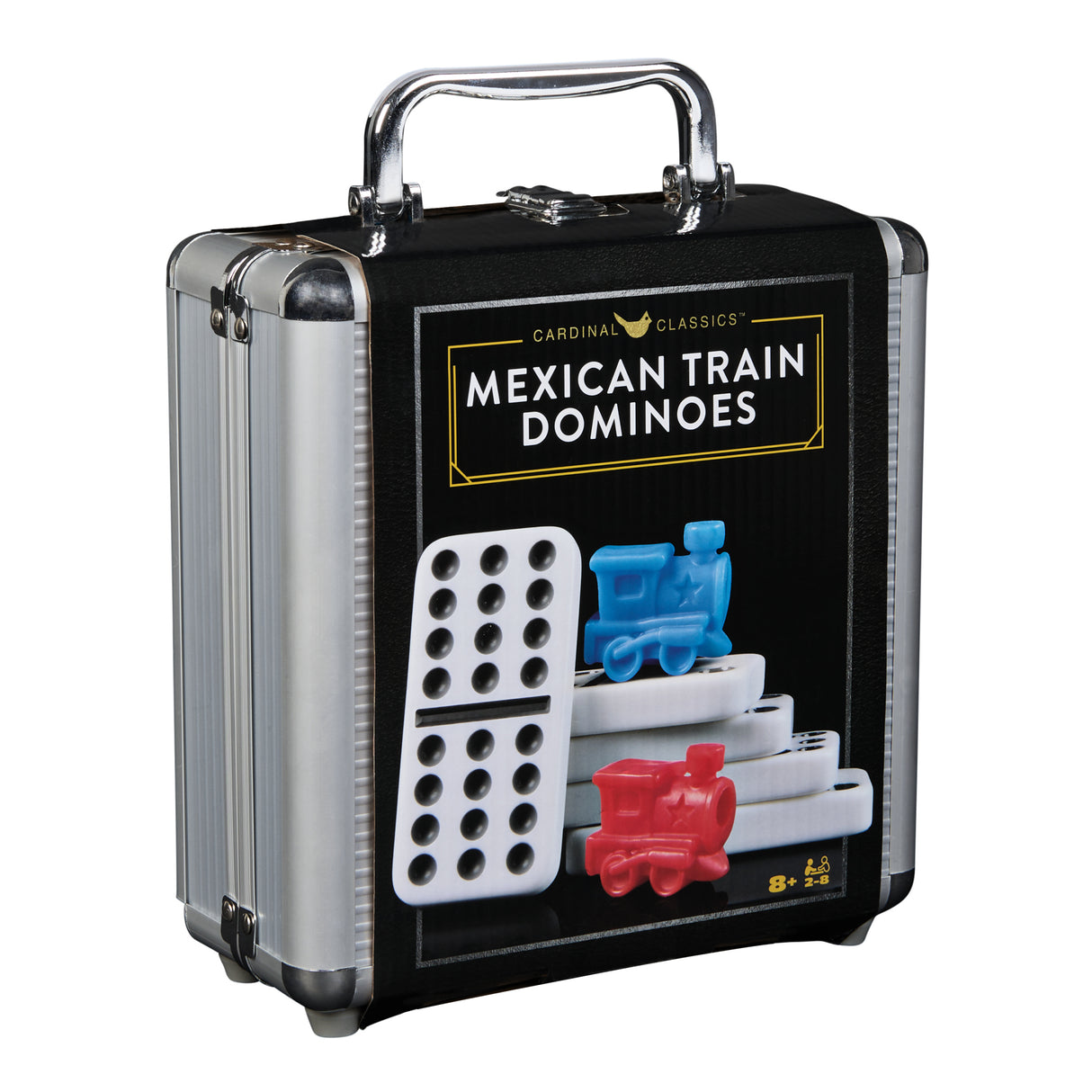 Classic Games Mexican Train Dominoes in Carry Case