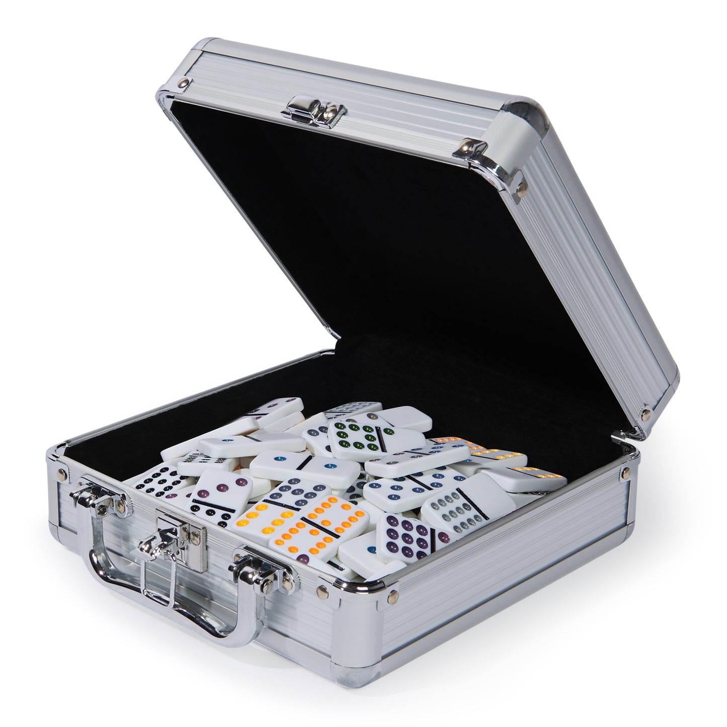 Classic Games Mexican Train Dominoes in Carry Case