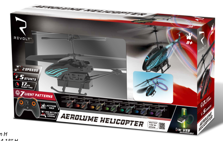 Revolt Radio AeroLume Helicopter