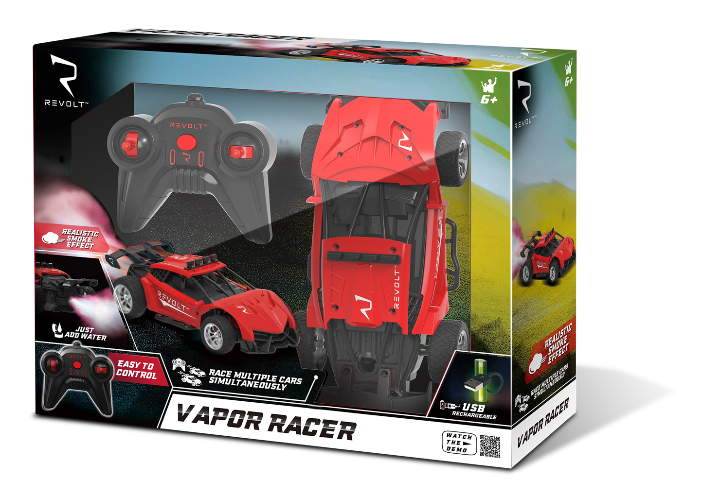 Revolt Radio Control Vapor Racers assorted