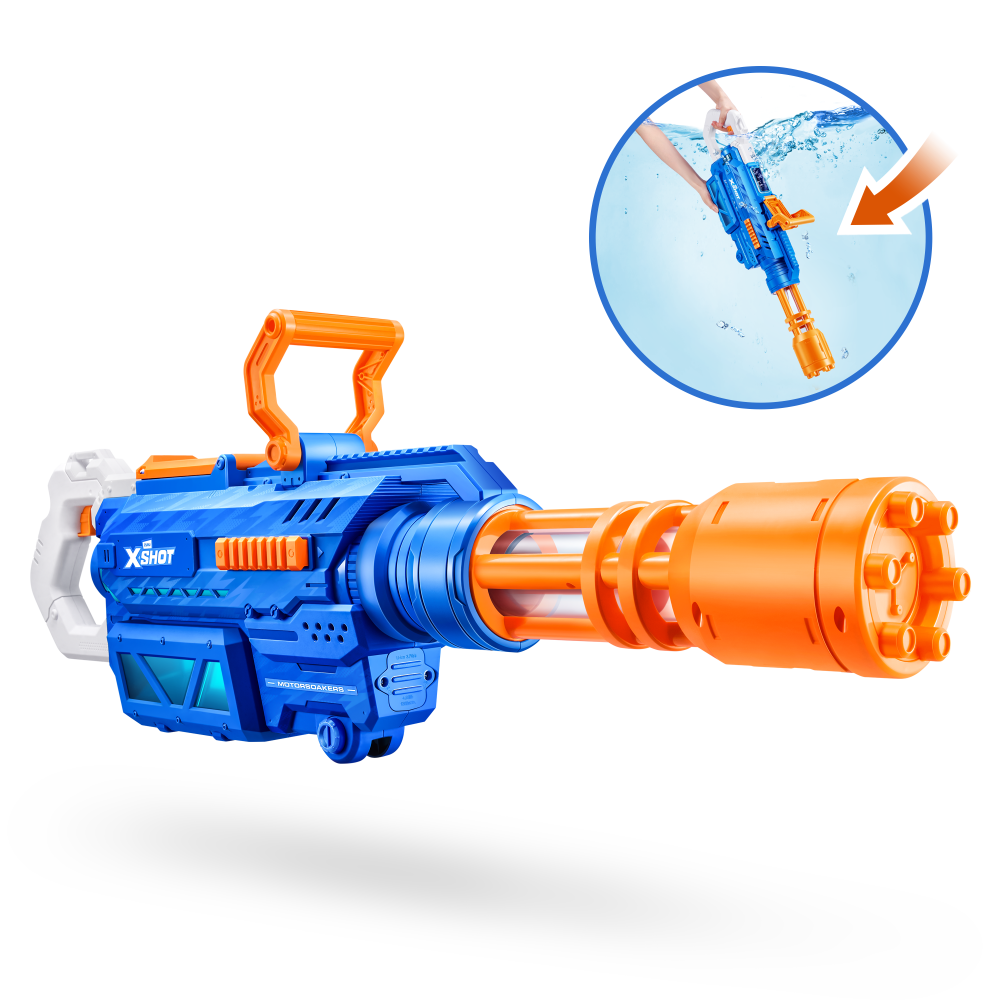 Zuru X SHOT Fast Fill Motor Soakers Gatling