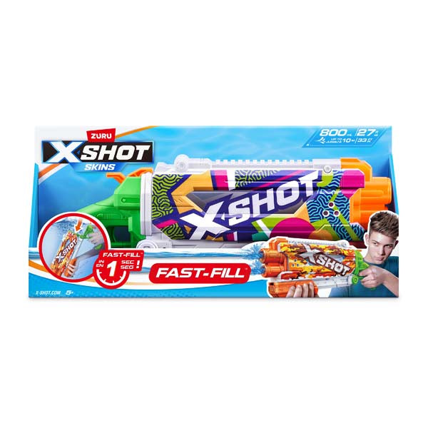 ZURU XSHOT Fast Fill Skins Pump Action - Ripple