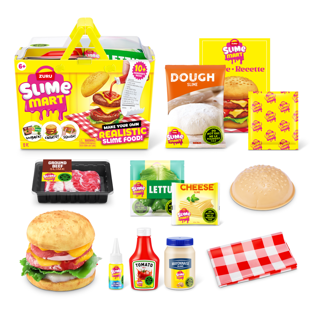 ZURU Slime Mart Shopping Basket Series 1 Burger