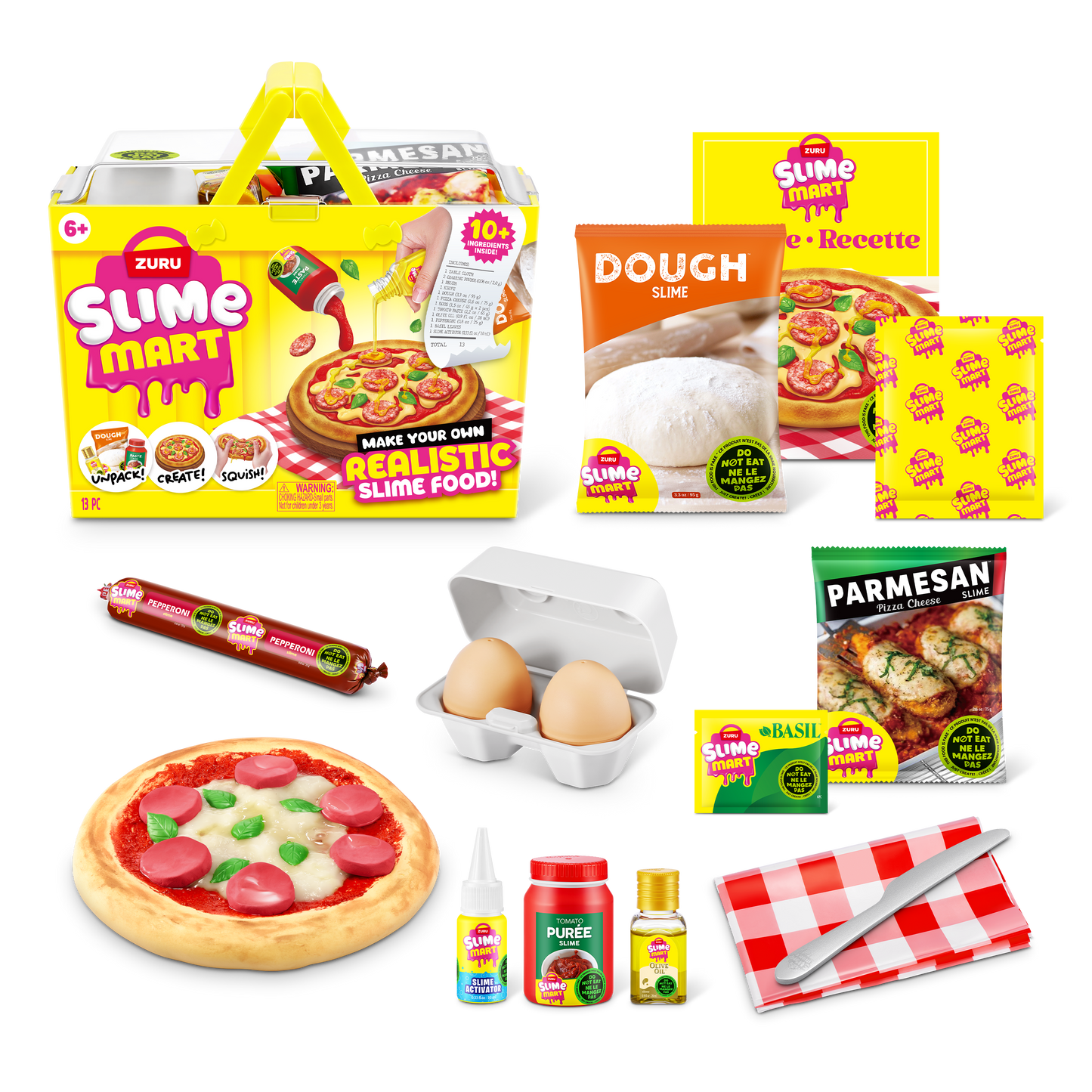ZURU Slime Mart Shopping Basket Series 1 Pizza