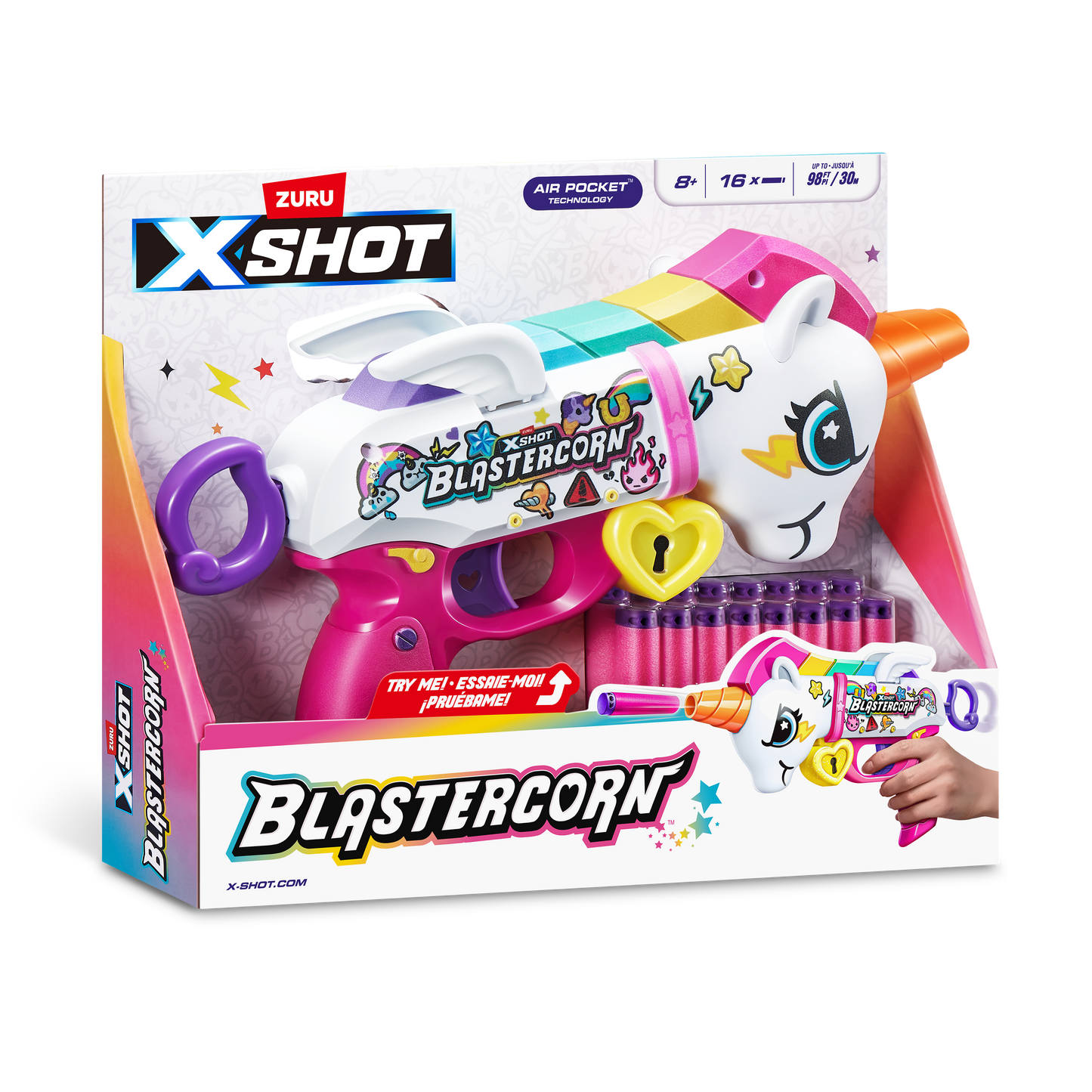 ZURU X SHOT Blastercorn with 16 Darts