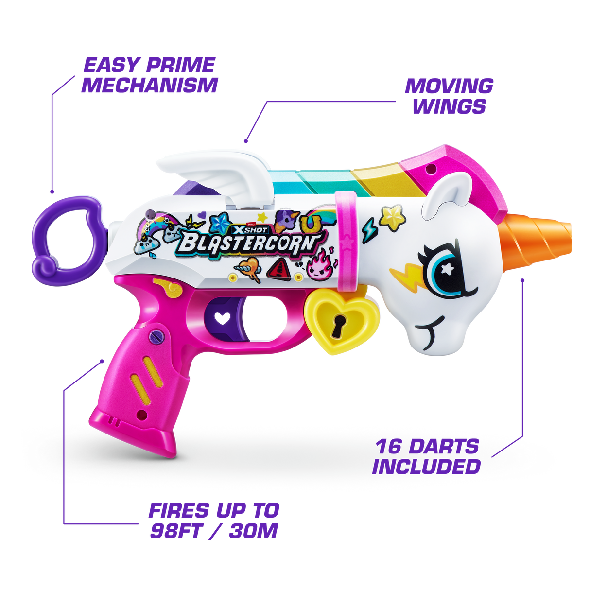 ZURU X SHOT Blastercorn with 16 Darts