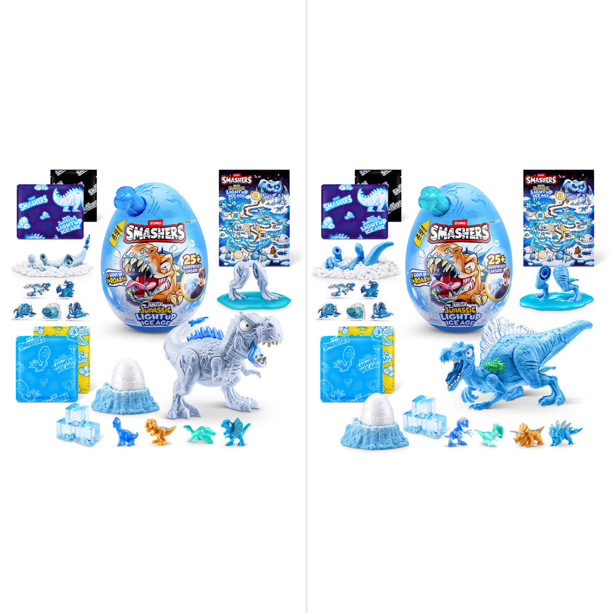 Zuru Smashers Dino Ice Age Light-Up Mega Egg