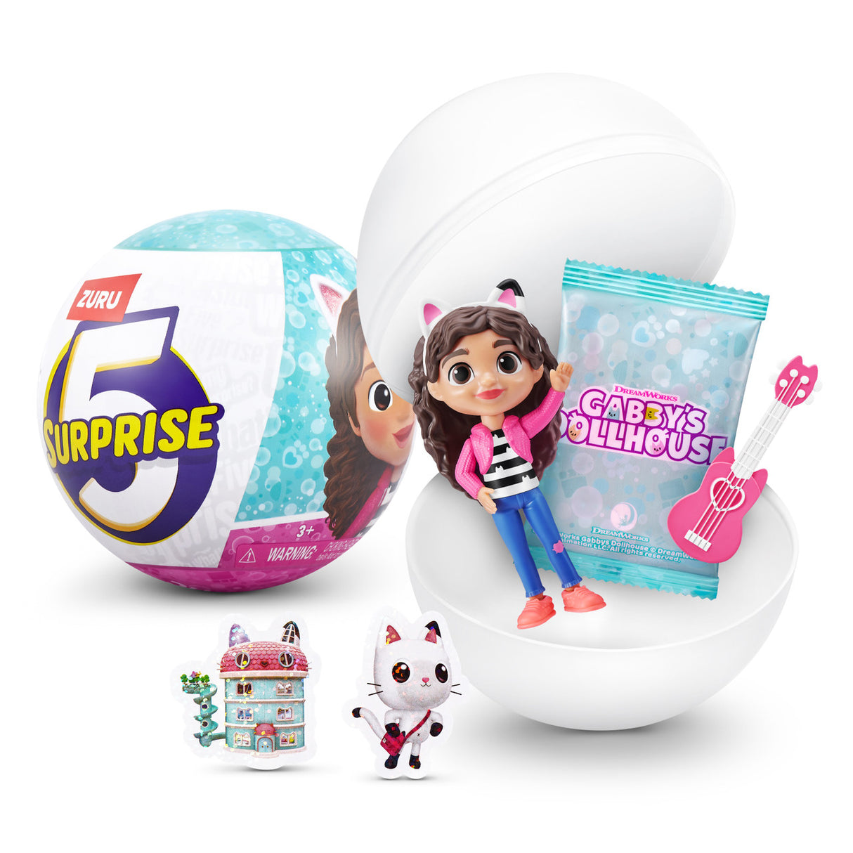 5 Surprise Gabby's Dollhouse Series 1