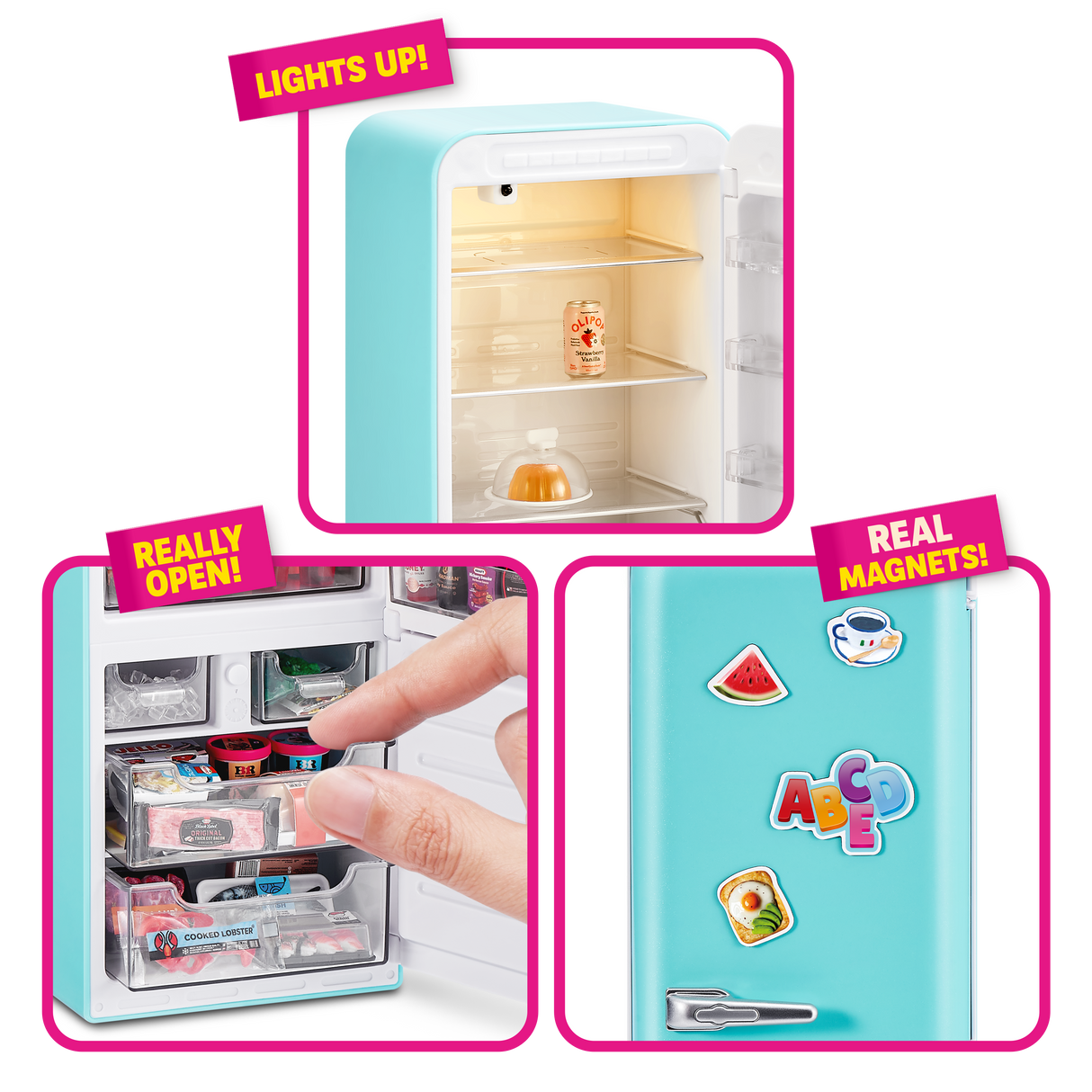 Zuru Mini Brands Fill the Fridge Playset Series 1