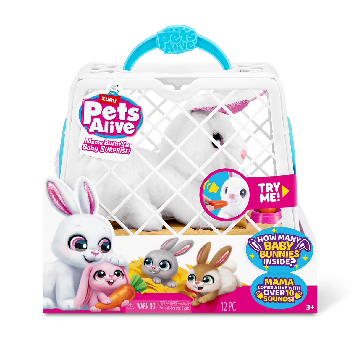 ZURU Pet's Alive Mama Bunny Surprise