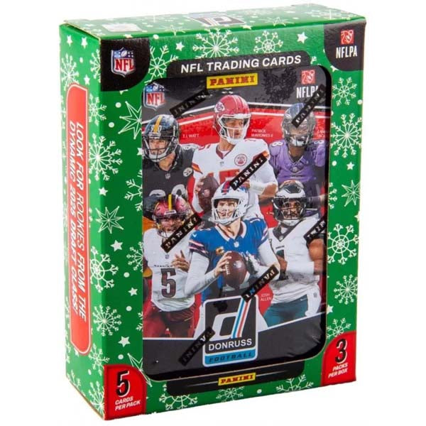 Panini 2025 Donruss NFL Football Collector Tin - Holiday Special