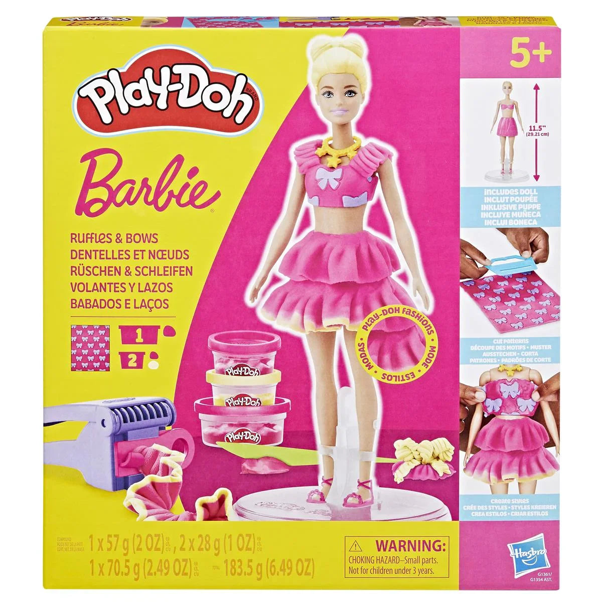 Play-Doh Barbie Ruffles and Bows Doll Set