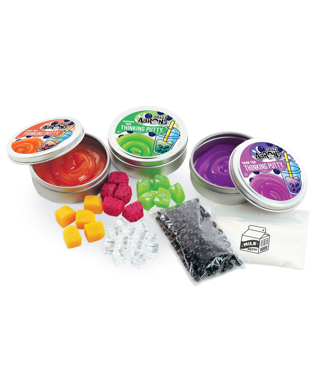 Crazy Arons Boba Thinking Putty Kit