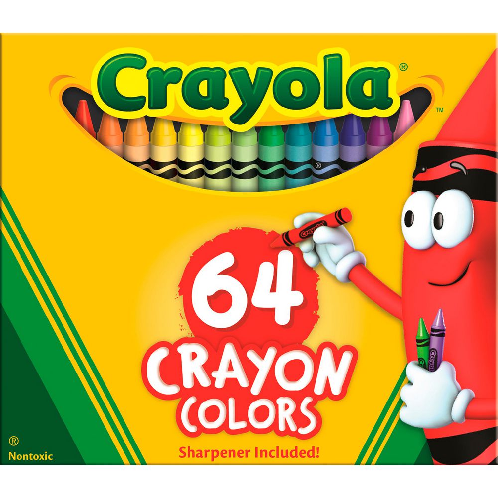Crayola Crayon Box 64 Pack