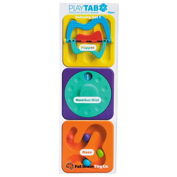 PlayTab Sensory Set 1
(Flipper, Number Dial, Maze Tile)