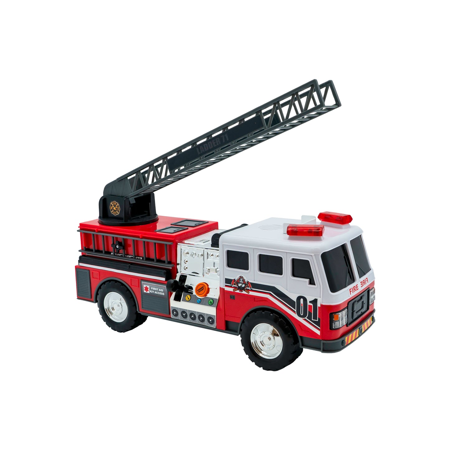 Mighty Fleet Action Drive Fire Truck