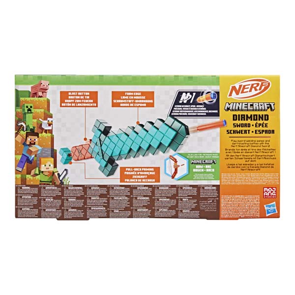 Nerf Minecraft Diamond Sword