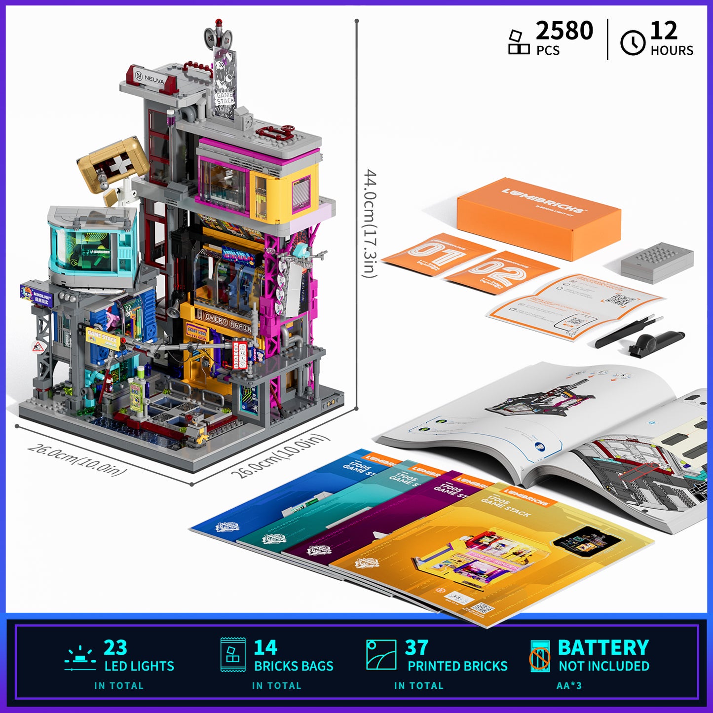 PRE-ORDER | Lumibricks Game Stack