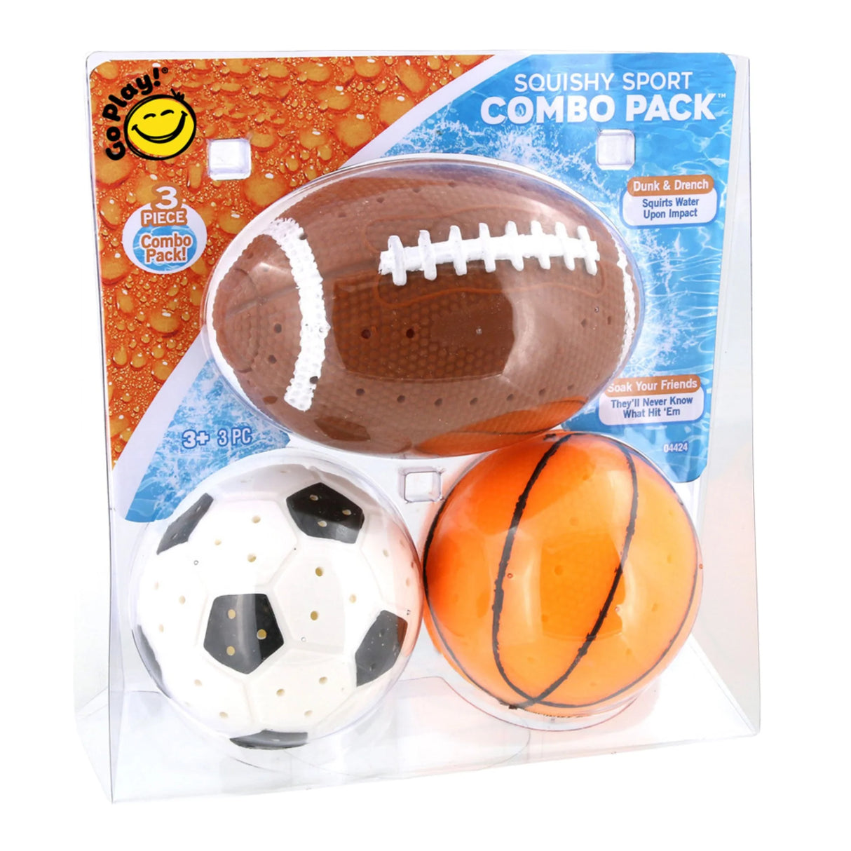 Go Play! Squishy Sport Combo Pk