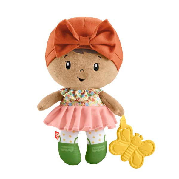 Fisher-Price Cuddle & Chime First Babydolls with Butterfly Teether