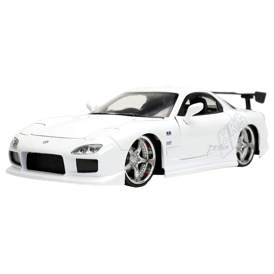 Fast & Furious - 1:24 1993 Mazda RX-7 FD3S-Wide Diecast Vehicle