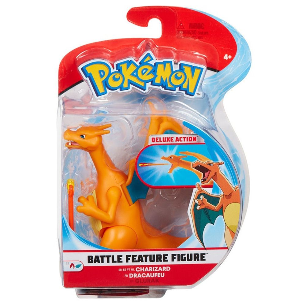 Pokemon 4.5in Battle Feature Figures Charizard