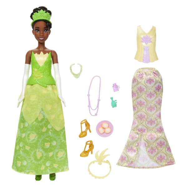 Disney Princess Tiana 2-In-1 Stories Fashion Doll