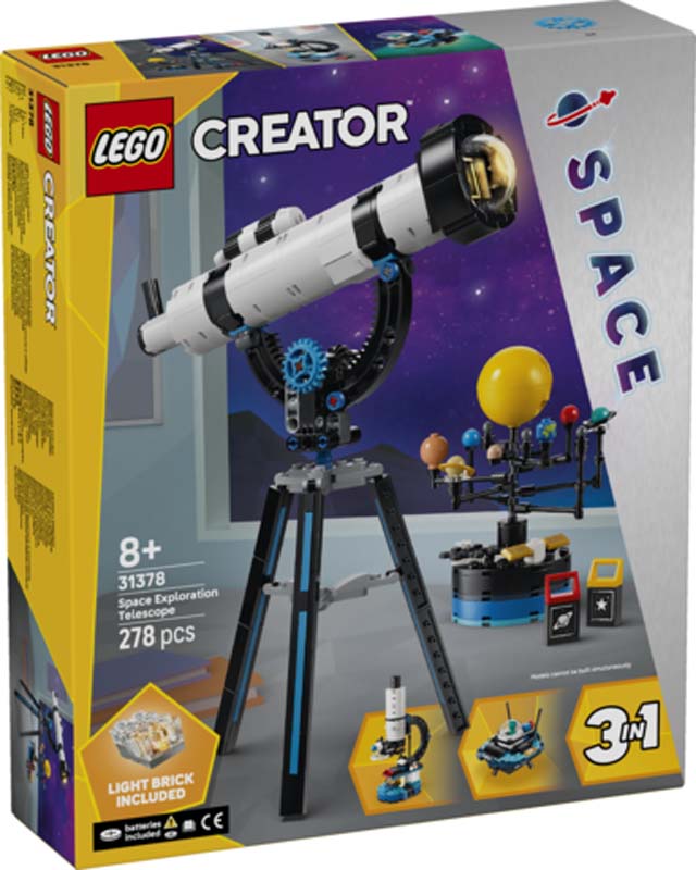 LEGO Creator Space Exploration Telescope 31378