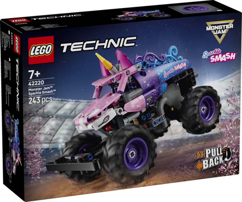 LEGO Technic Monster Jam™ Sparkle Smash™ Pull-Back