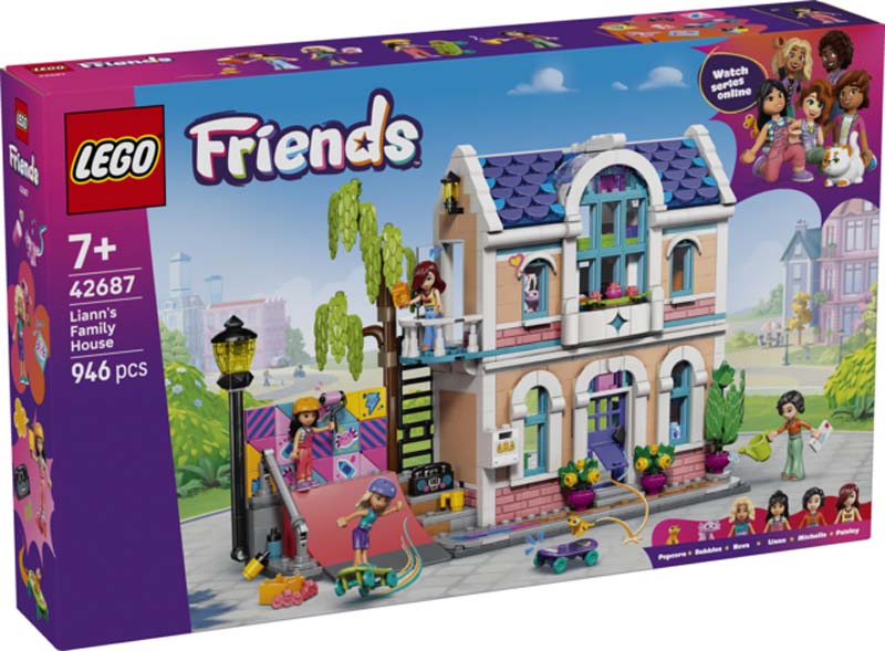 LEGO Friends Liann's Family House 42687