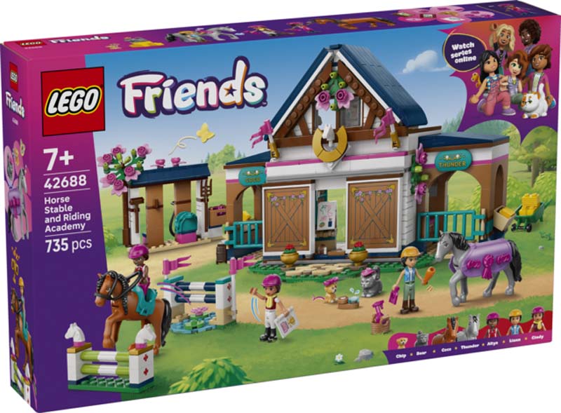 LEGO Friends Horse Stable and Riding Academy 42688