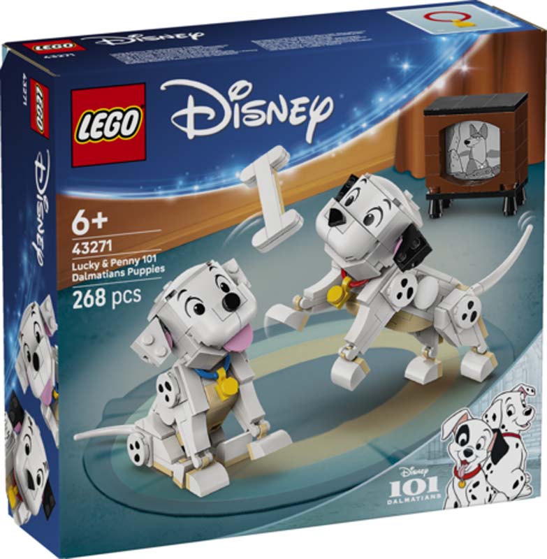 LEGO Disney Classic Lucky & Penny 101 Dalmatians Puppies 43271