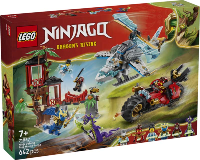 LEGO Ninjago Ninja Vehicle Tree House Battle 71857