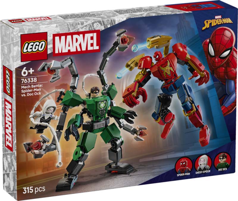 LEGO Super Heroes Marvel Mech Battle: Spider-Man vs. Doc Ock 76338