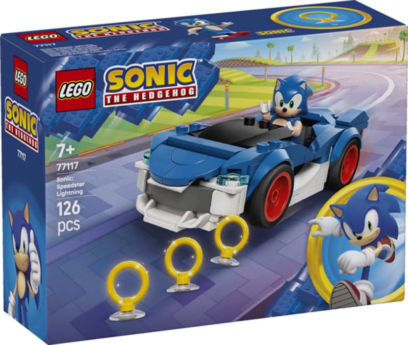 LEGO Sonic Sonic: Speedster Lightning 77117