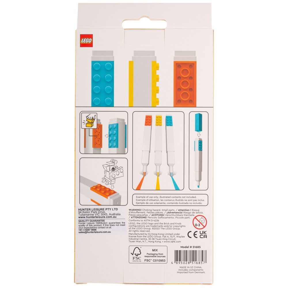 LEGO 3Pk Highlighters