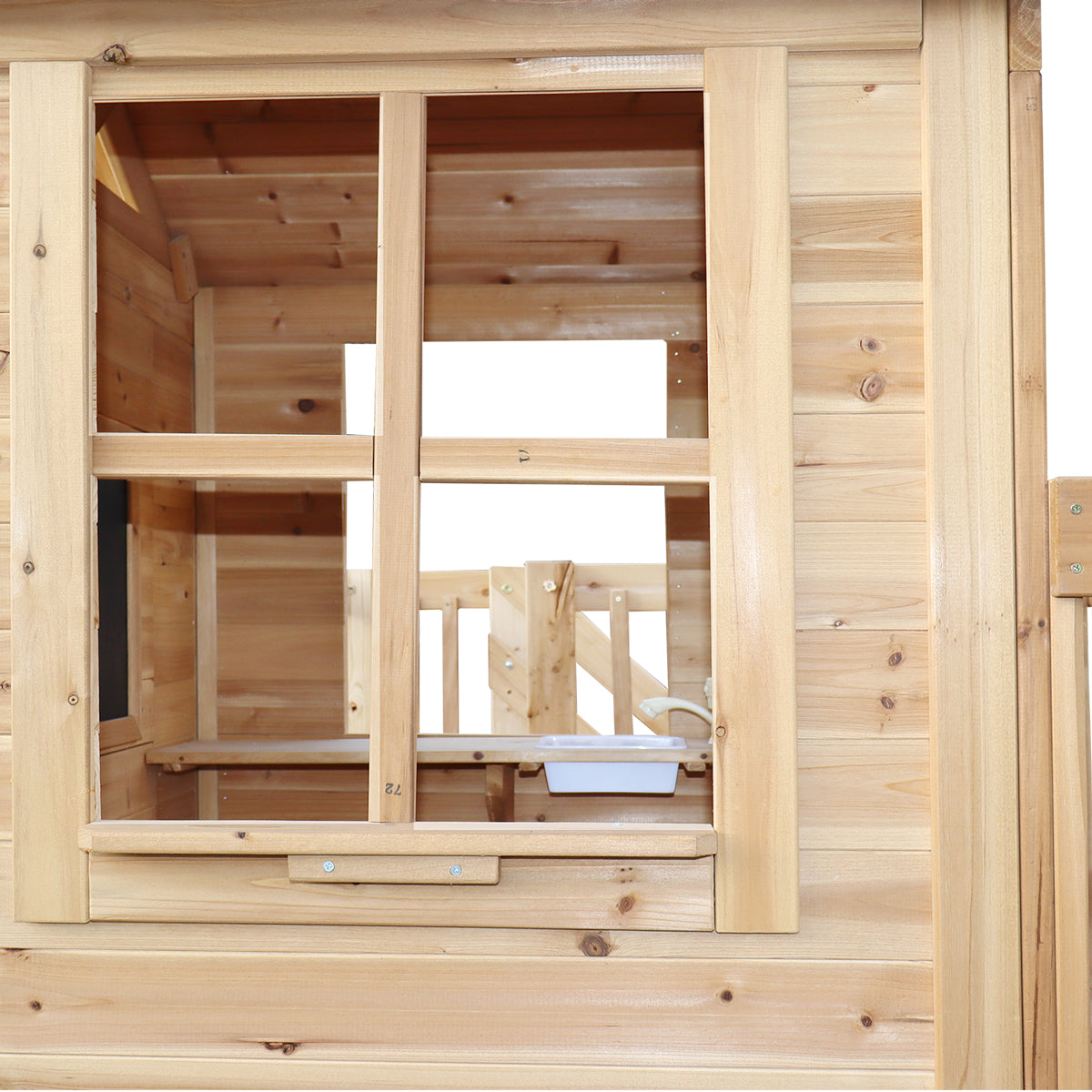 Lifespan Kids Silverton Cubby House Play Centre With Rock Climbing Wall