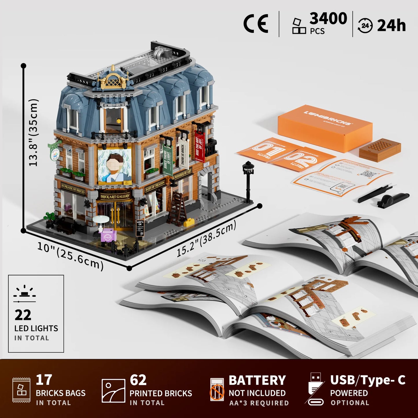 PRE-ORDER | Lumibricks Brick Art Gallery