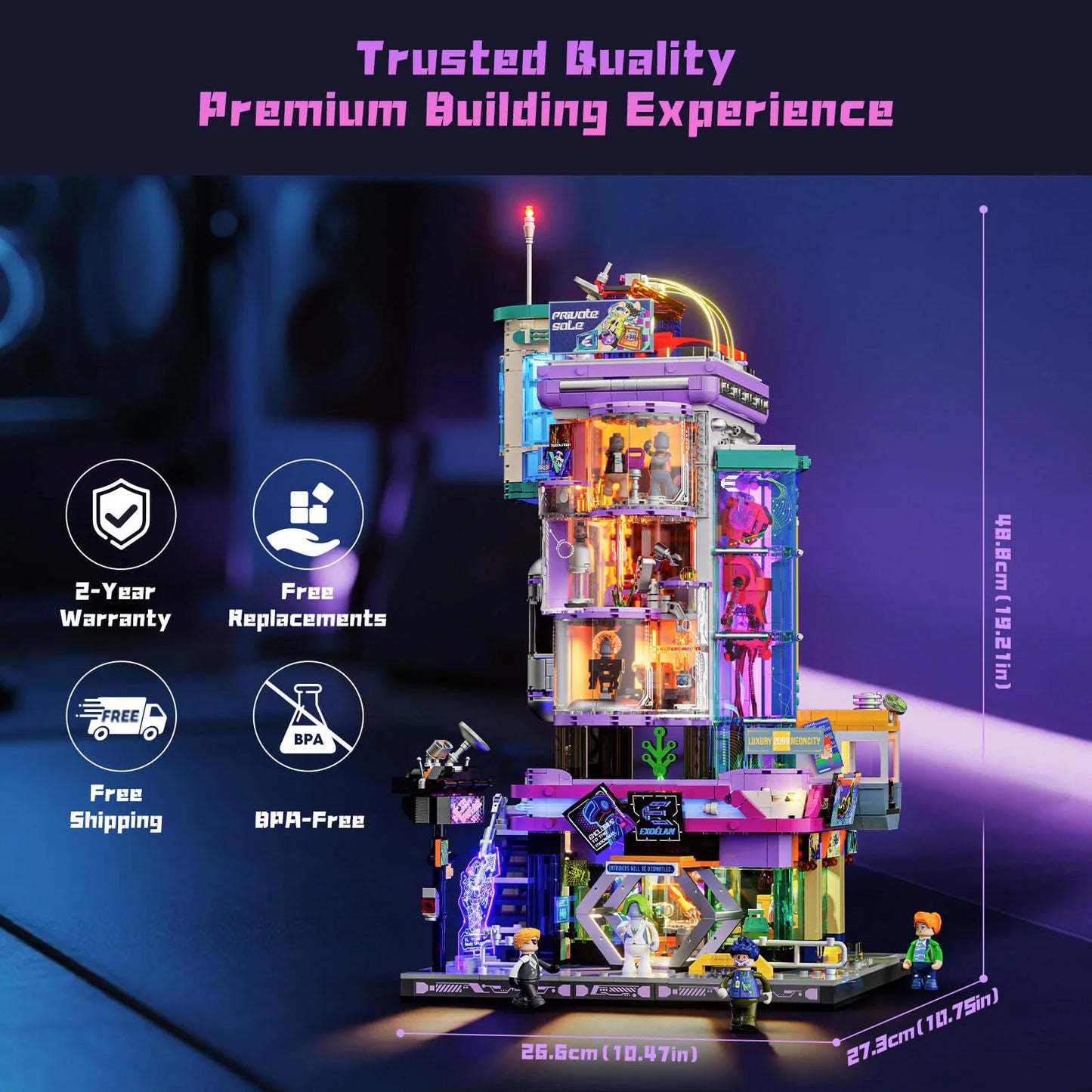 PRE-ORDER | Lumibricks Cyber Couture Galleria