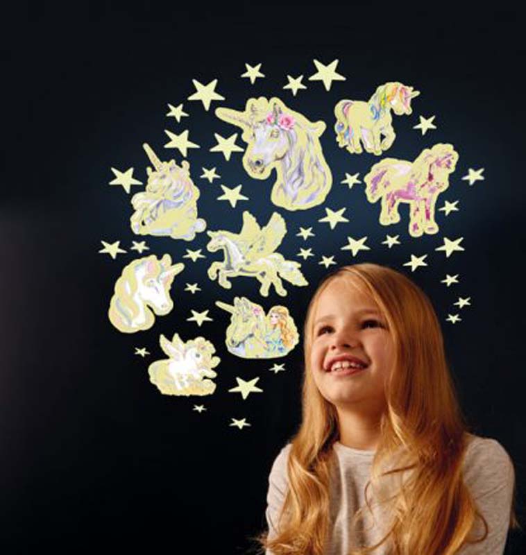 Brainstorm Glow Stars and Unicorns