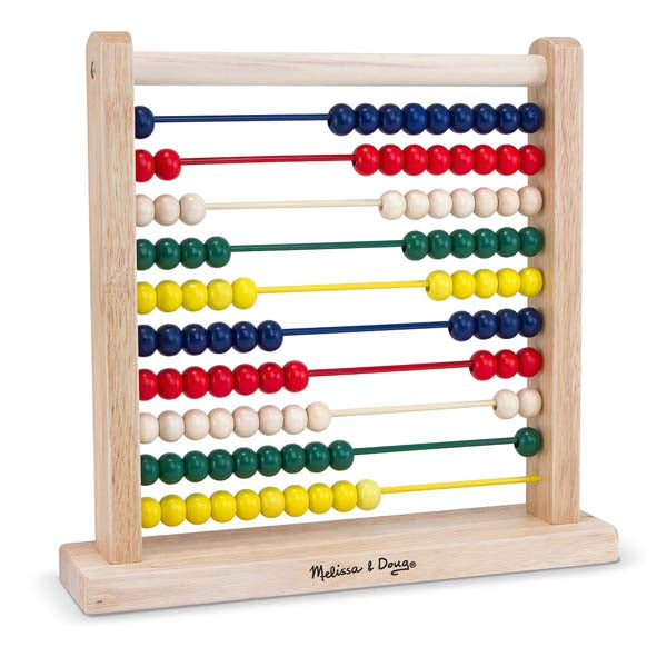 Melissa & Doug Classic Wooden Toy Abacus