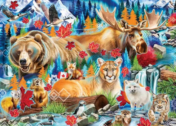 Ravenburger Wild Canada Puzzle 1000 piece