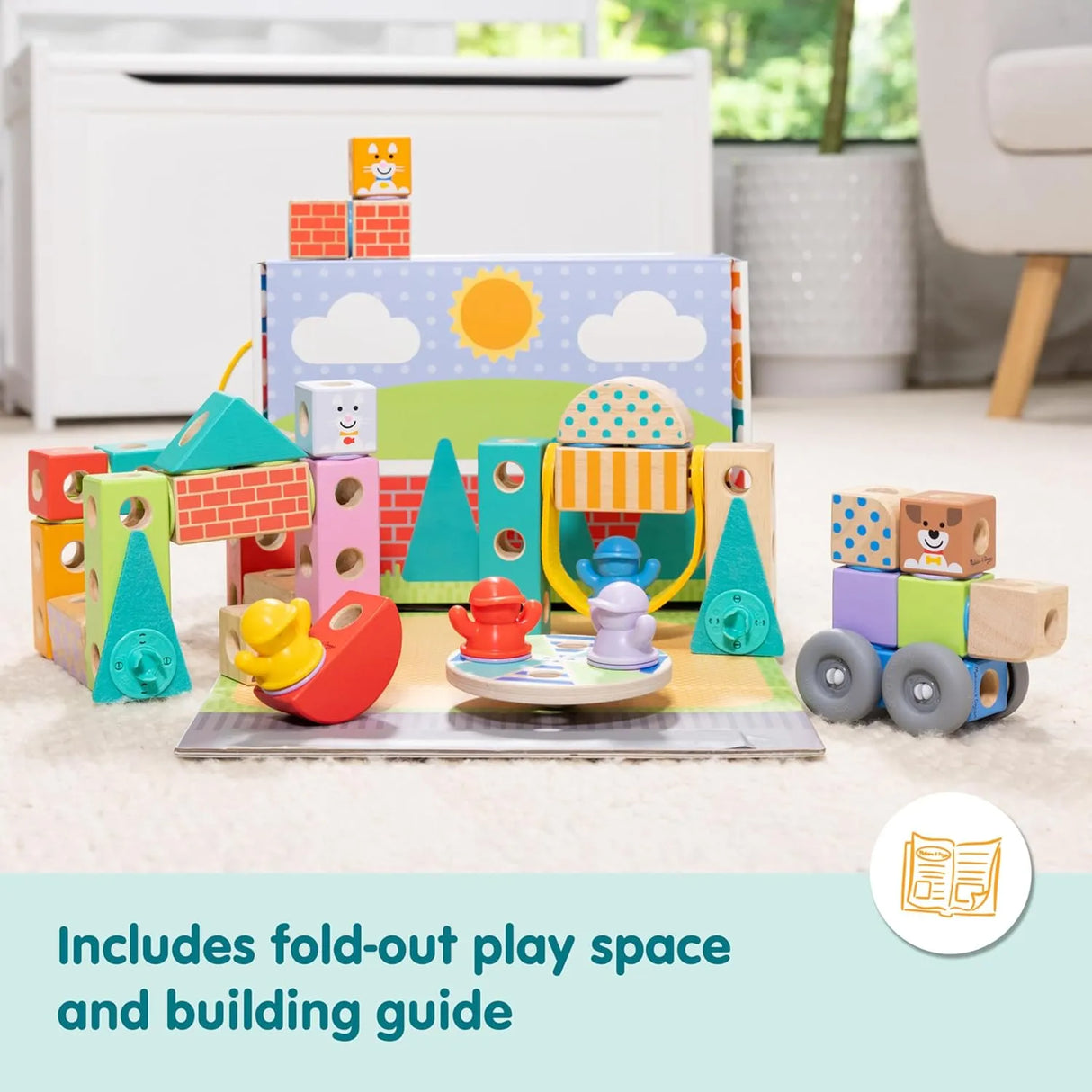 Blockables Town Play Set 73pc